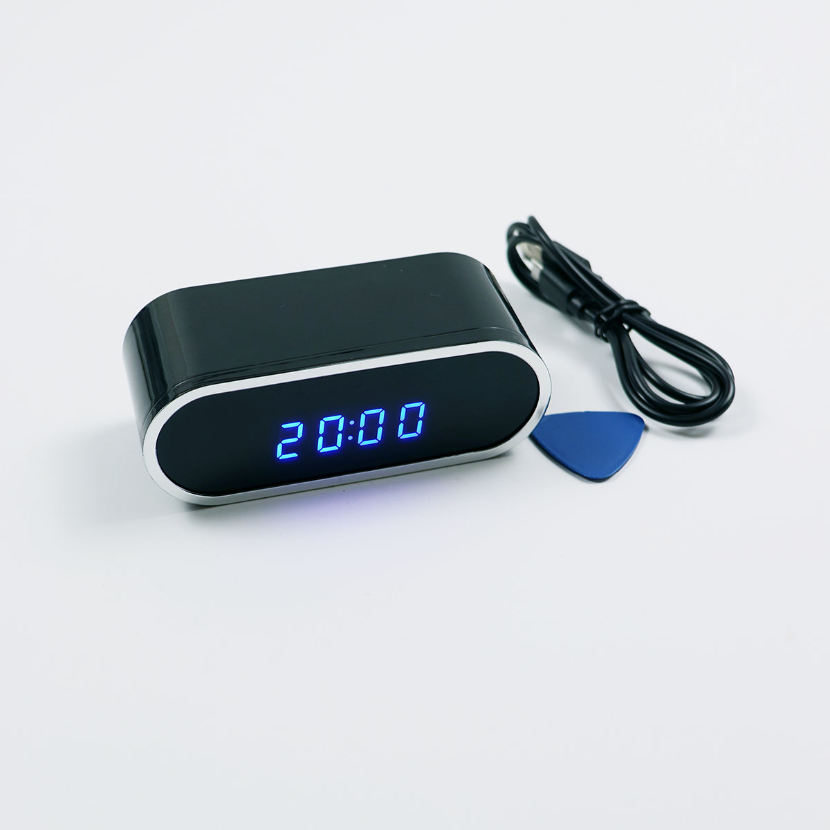 spy cam mini alarm clock