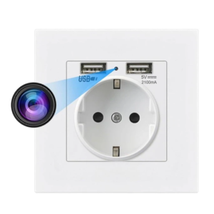 Wall Socket Hidden Camera